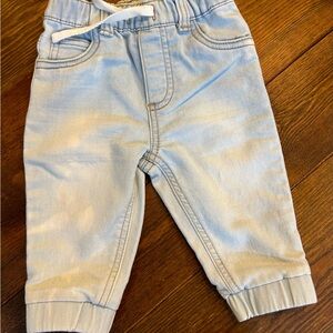 Infant Jeans/joggers. Distressed. 3-6 months.